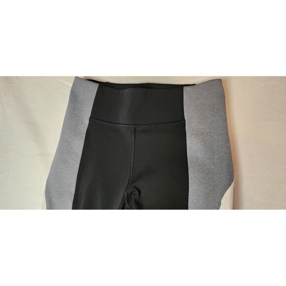 Athleta Pants Women S Leggings Crest Colorblock Stretch Hi Rise Black - Picture 3 of 8